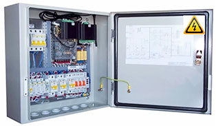 АВР, реверсивный рубильник, зарядное устройство